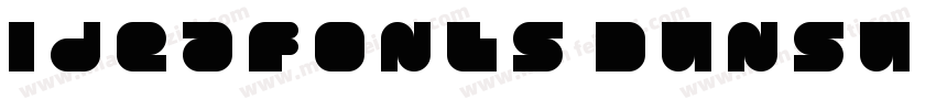 IdeaFonts DunSu 65字体转换